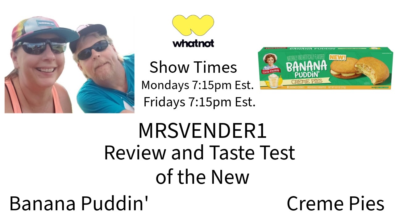 MRSVENDER1 gives a Little Debbie Review of the NEW Banana Puddin' Creme Pies.