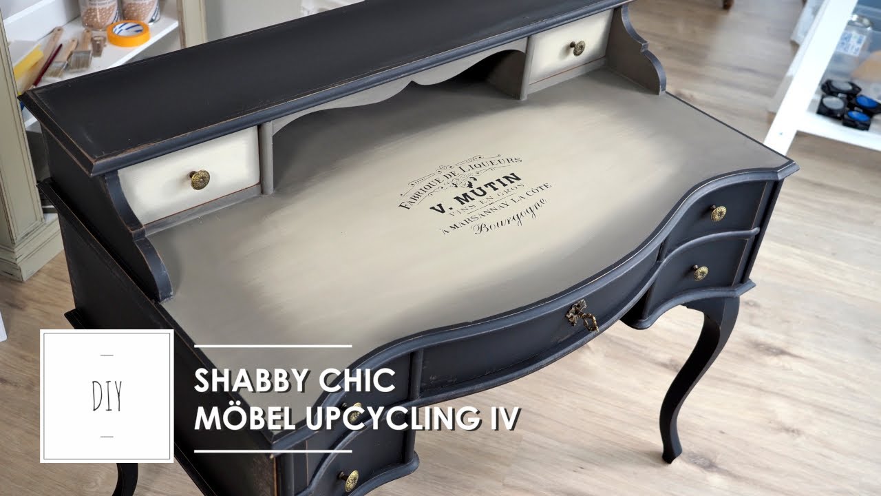 shabby chic möbel upcycling IV ★ DIY ★ Shabby Chic selber machen ★ kreidefarbe ★ zaubervolles.ch