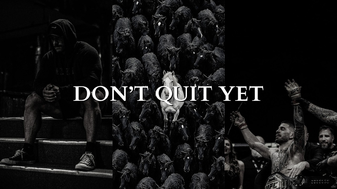 FOLLOW THE PLAN NOT YOUR MOOD AND BE CONSISTENT - Powerful Motivational Speech Video