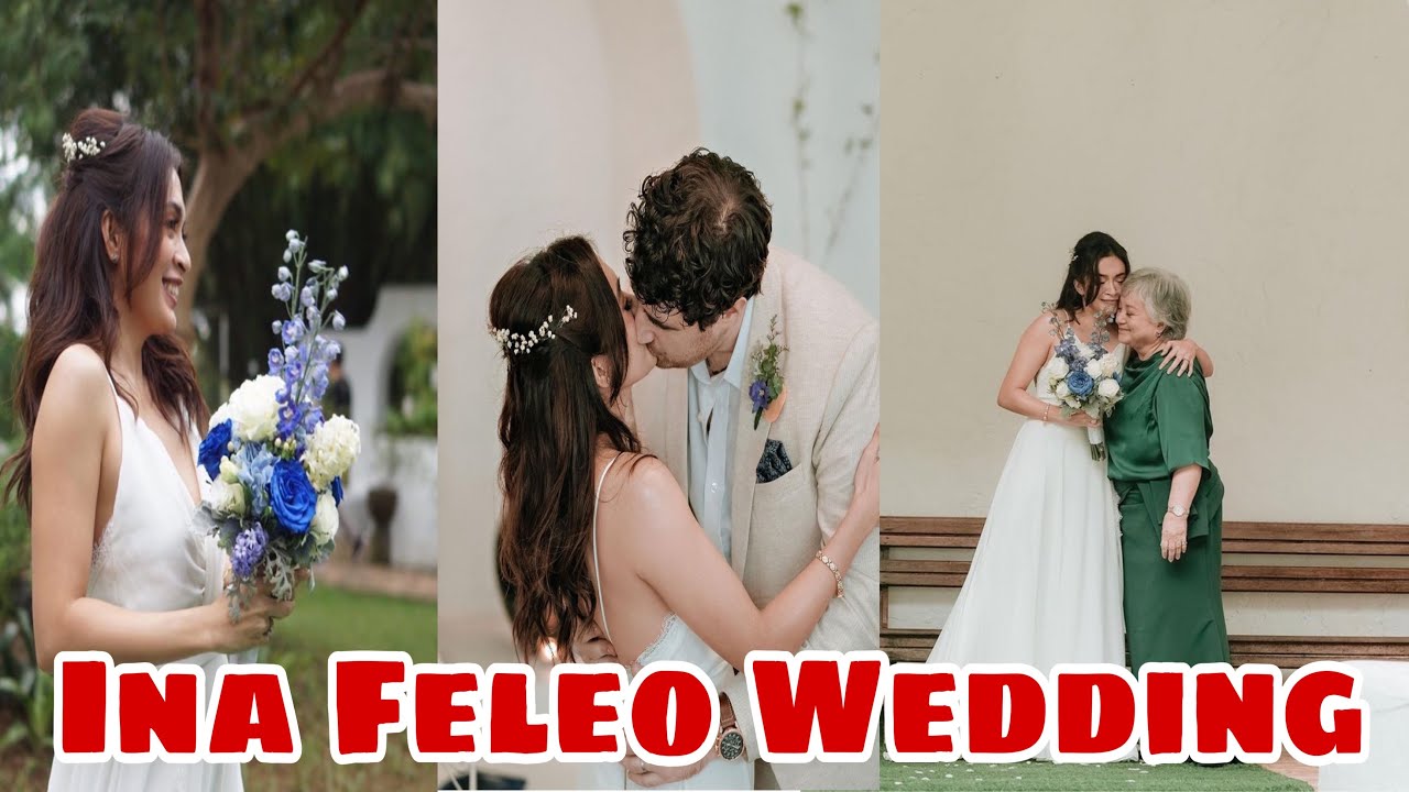 Ina Feleo Wedding anak ni Director - Actress Laurice Guillen