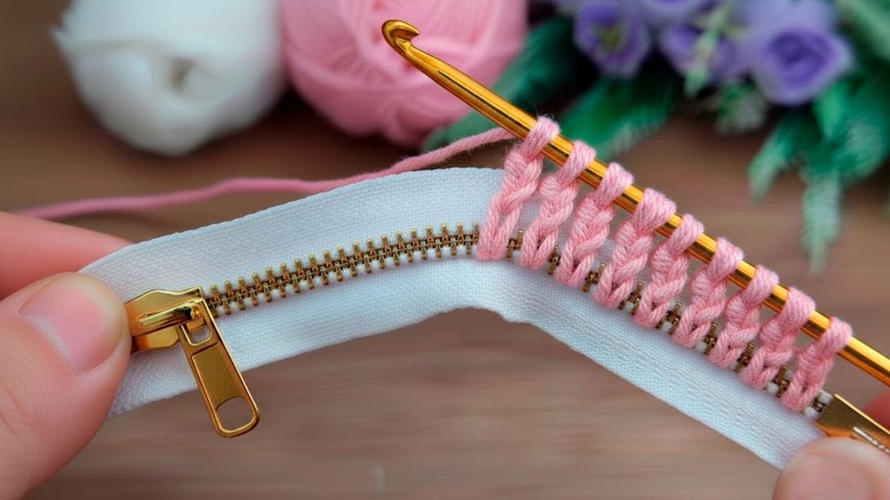 Beautiful! 🥰 You&rsquo;ll be Amazed at what you can make with Yarn and a Zipper!
