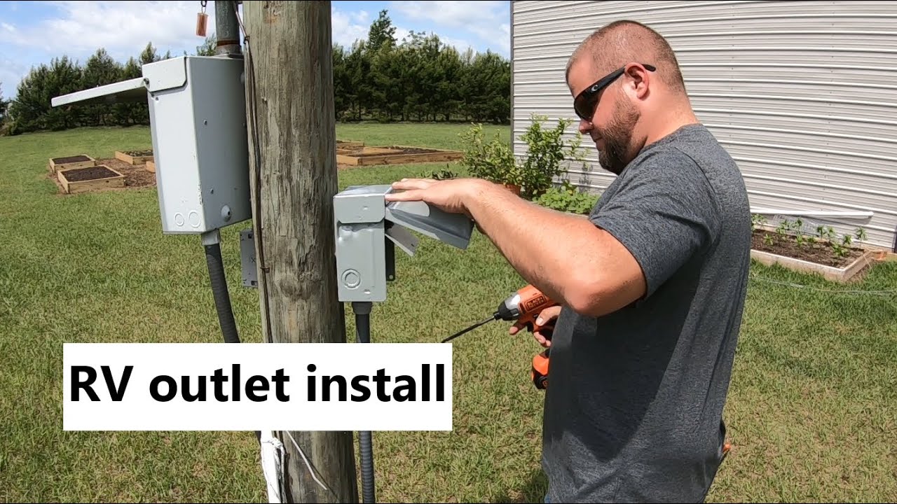 #97 50 Amp RV outlet install, new building updates!