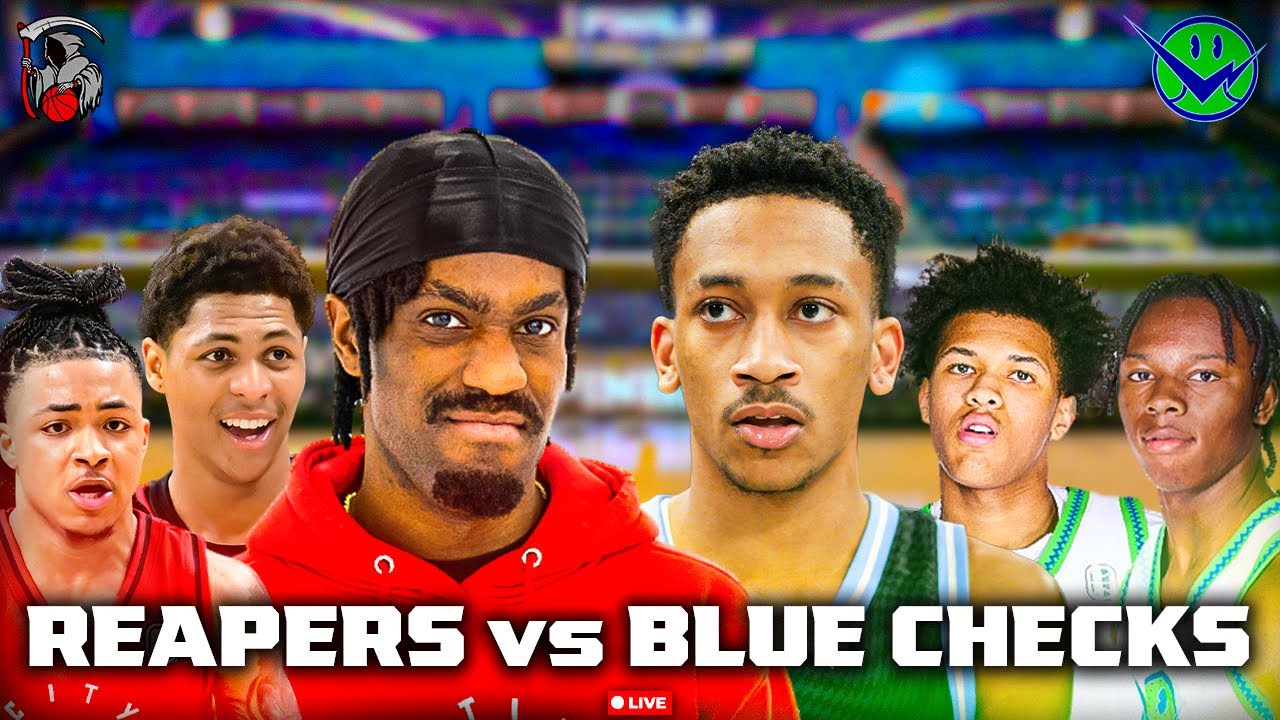 REAPERS LOOK FOR REVENGE! Meleek Thomas & City Reapers Vs Blue Checks LIVE At OTE 😱