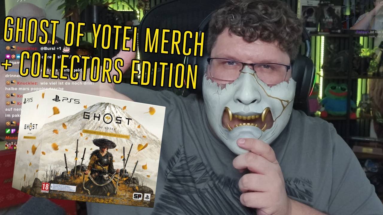 🎮 Ghost of Yotei Collector’s Edition + Merch Unboxing (PS5)