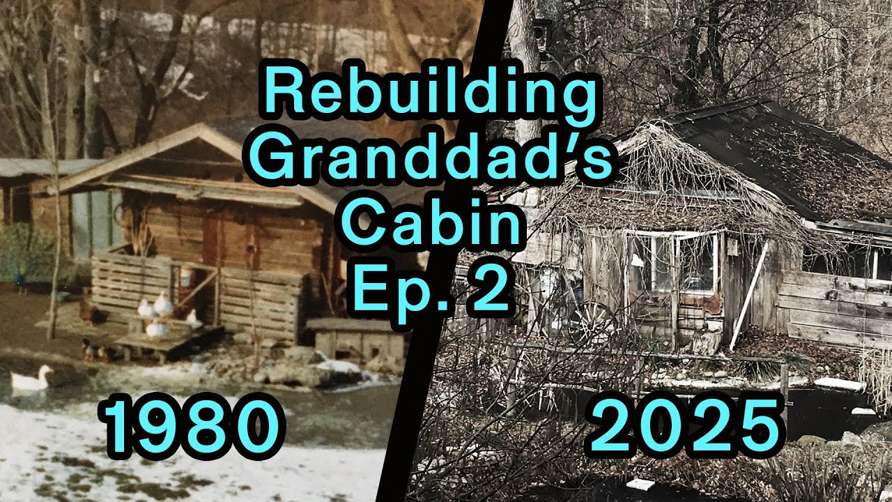 Cleaning up around the cabin – Ep. 2