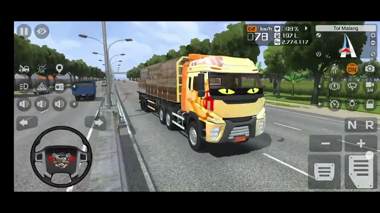 Vlogs -2 Permanent Truck Driver Simulator 2025 🥺 India and UK Subscribe 🥰🥰 #ik24 #india #games 