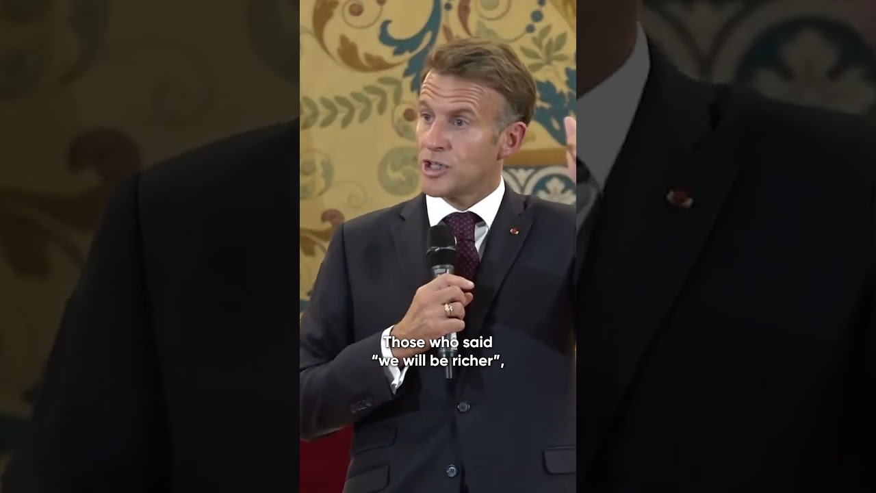 Emmanuel Macron calls out Brexit