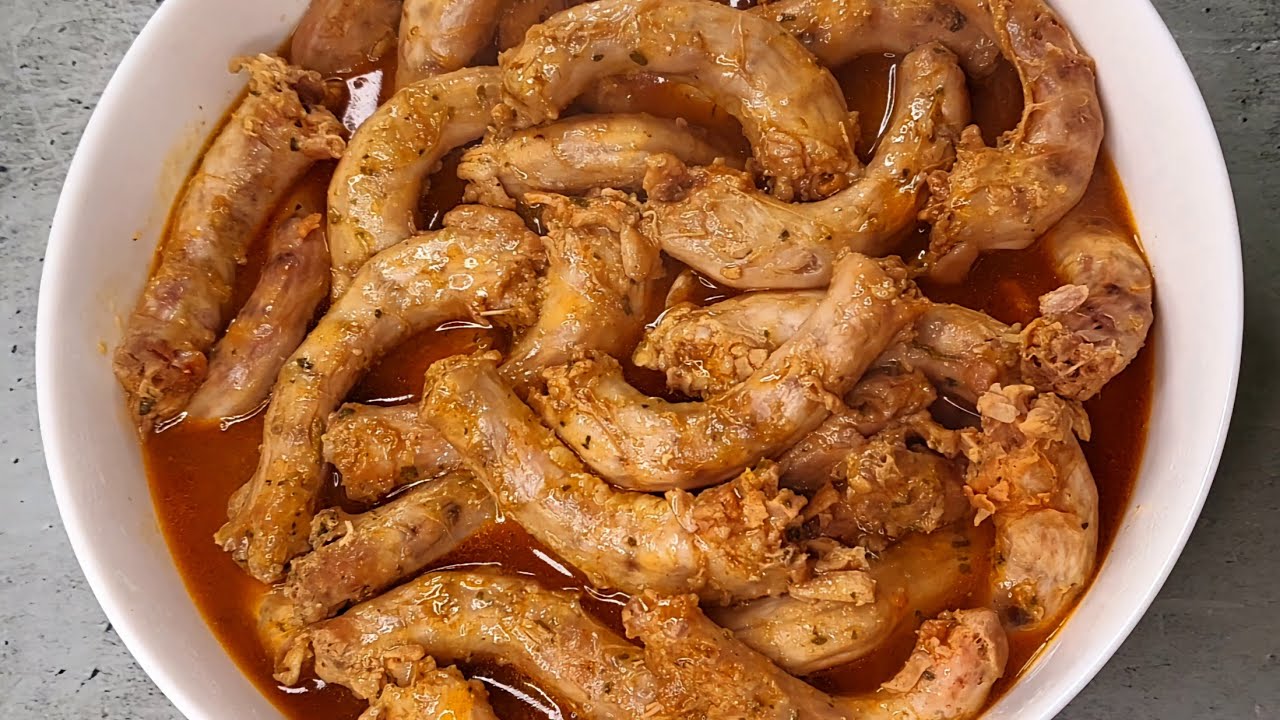¡¡DIOS MÍO QUE RECUERDOS!! CUELLOS o PESCUEZOS DE POLLO CON LA SALSA MÁS RICA QUE HE COMIDO NUNCA 😋