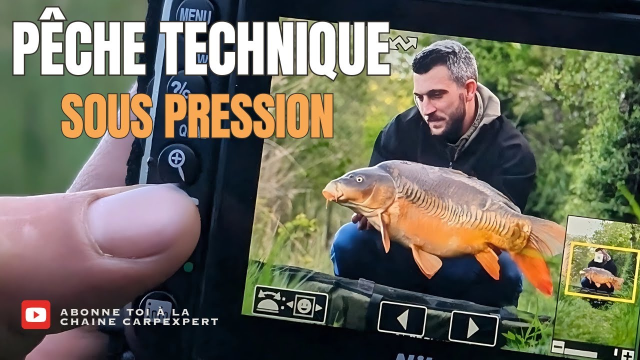 🎯 PÊCHE TECHNIQUE SOUS PRESSION – Étang privé, stratégie & appâts glaçon !