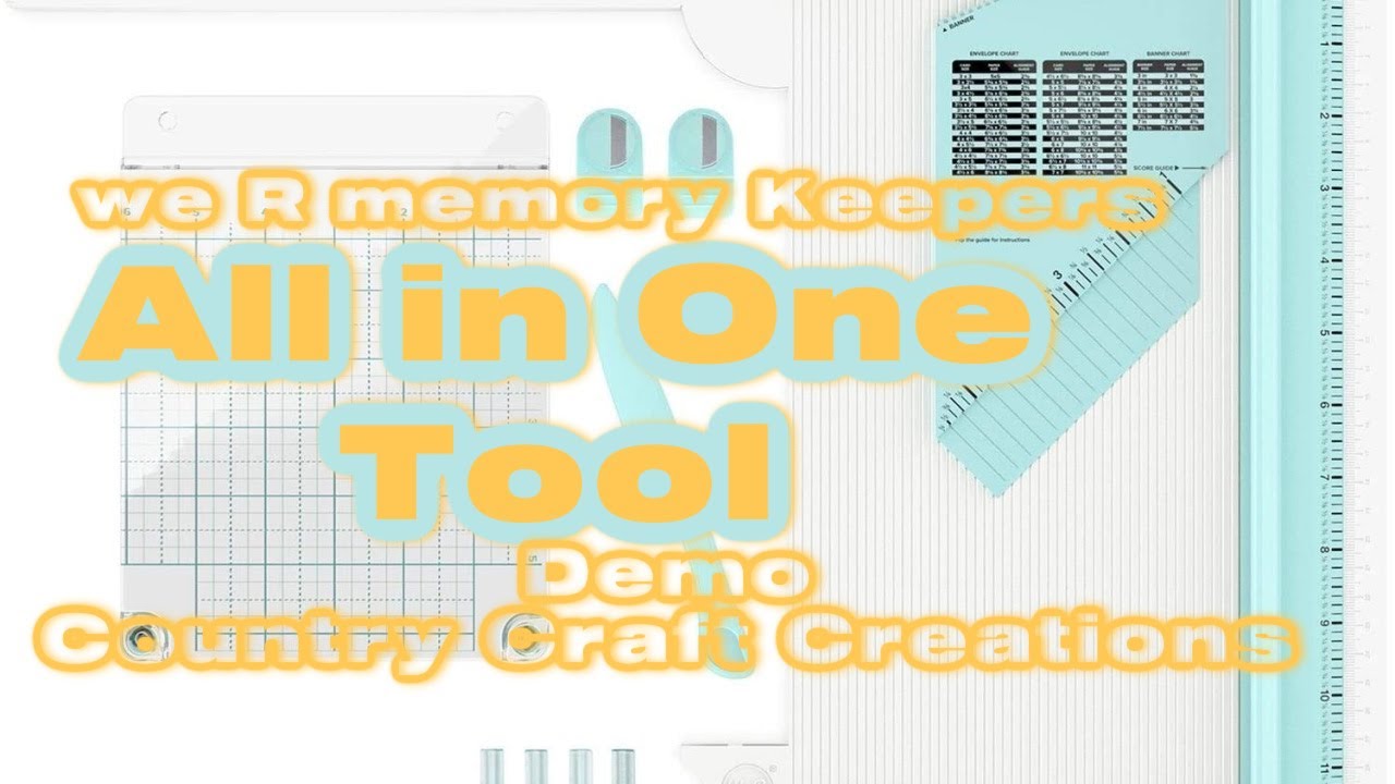 We R Memory Keepers All in One Tool Demo | Country Craft Creations