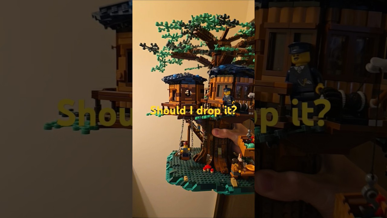 Should I smash the Lego Treehouse? #lego #legosets