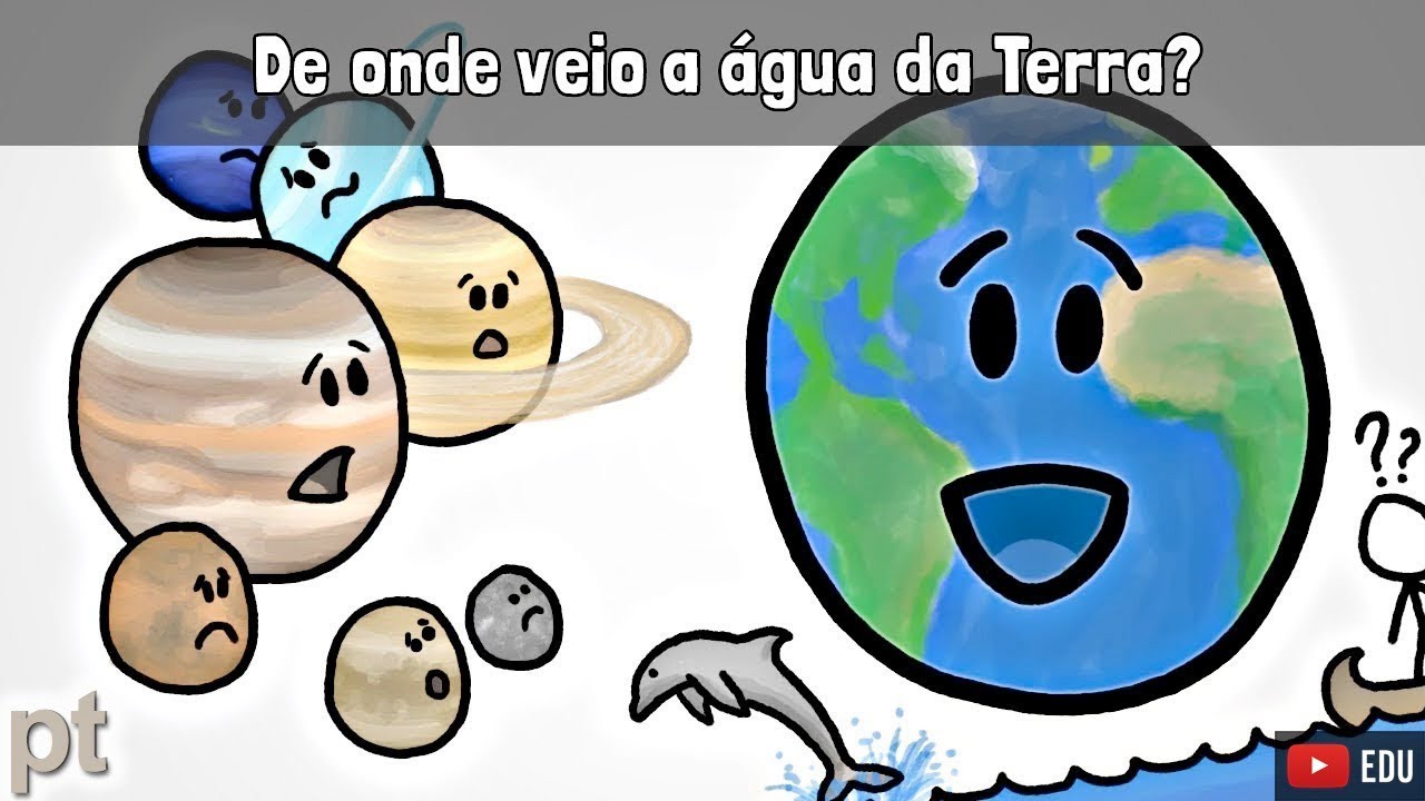 De onde veio a água da Terra? | Minuto da Terra