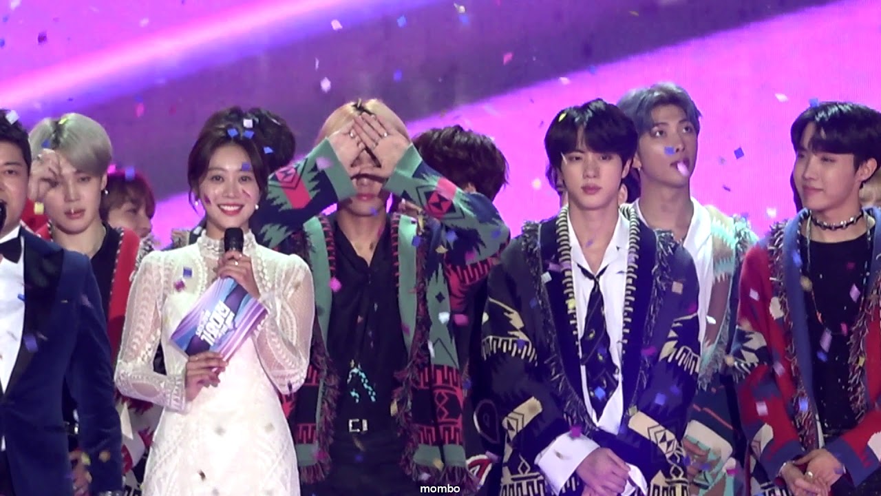 181225 가요대전 방탄소년단 엔딩 태형 focus (BTS V)