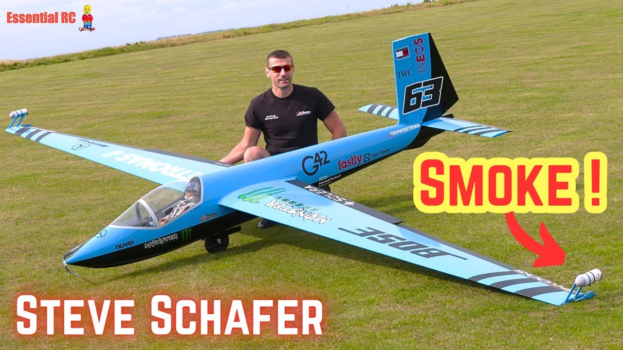 GIANT powered RC Glider wins BEST MODEL at our local Model Flying Club !
