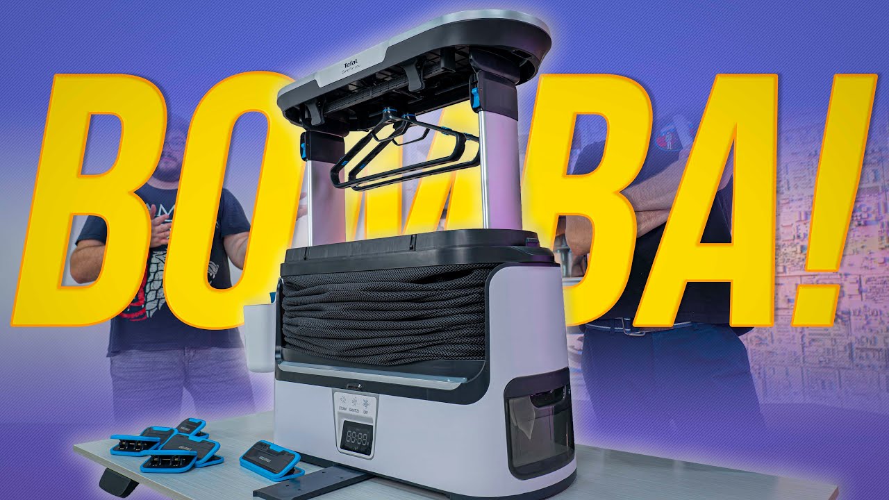 Tak to je hustý! Vertikální žehlička Tefal Care For You! (RECENZE # 1633)