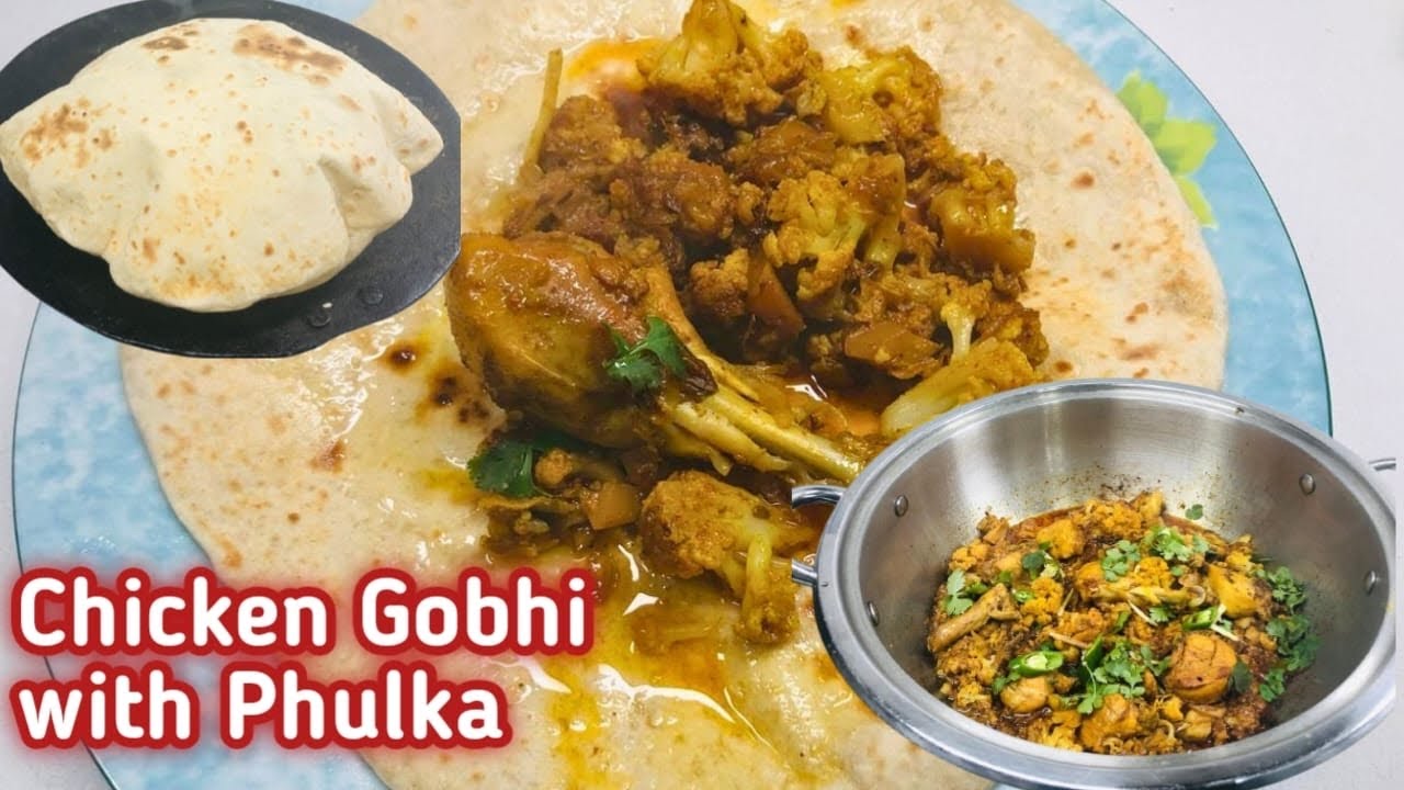 Mazedar Gobi Chicken | Gobhi Gosht | گوبھی گوشت بنانے کا طریقہ | Gobi Chicken By Anila’s Dining