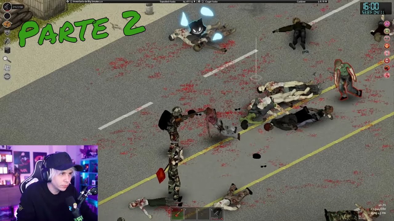 🧟RUBIUS Juega PROJECT ZOMBOID [parte 2]