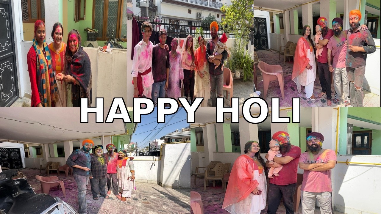 10 SAAL BAAD BNAYI FAMILY K SATH HOLI JASSI NE | DAY 32 |