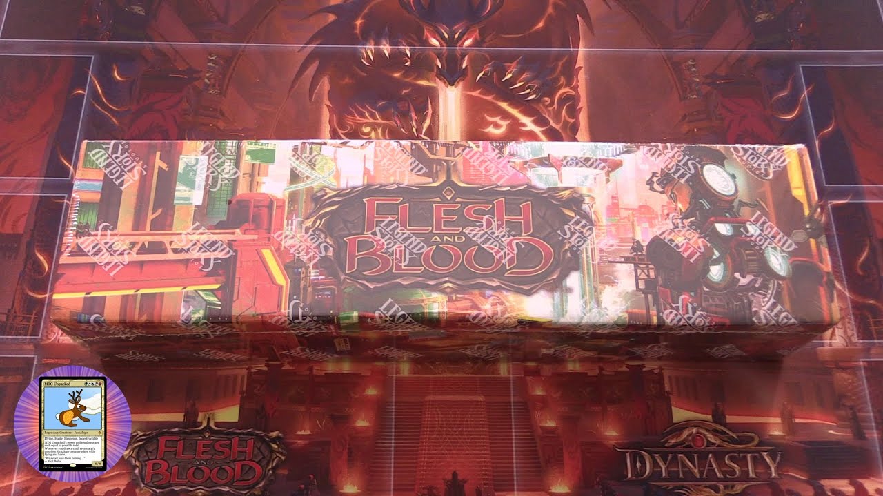 Flesh and Blood Round the Table: TCCxLSS Deck Set Unboxed