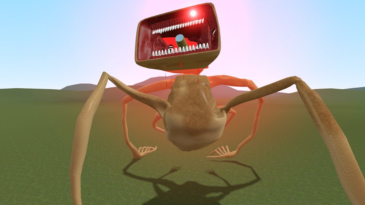 I BECAME THE MEGAHORN!! Garry's Mod [Leovincible Siren Head]