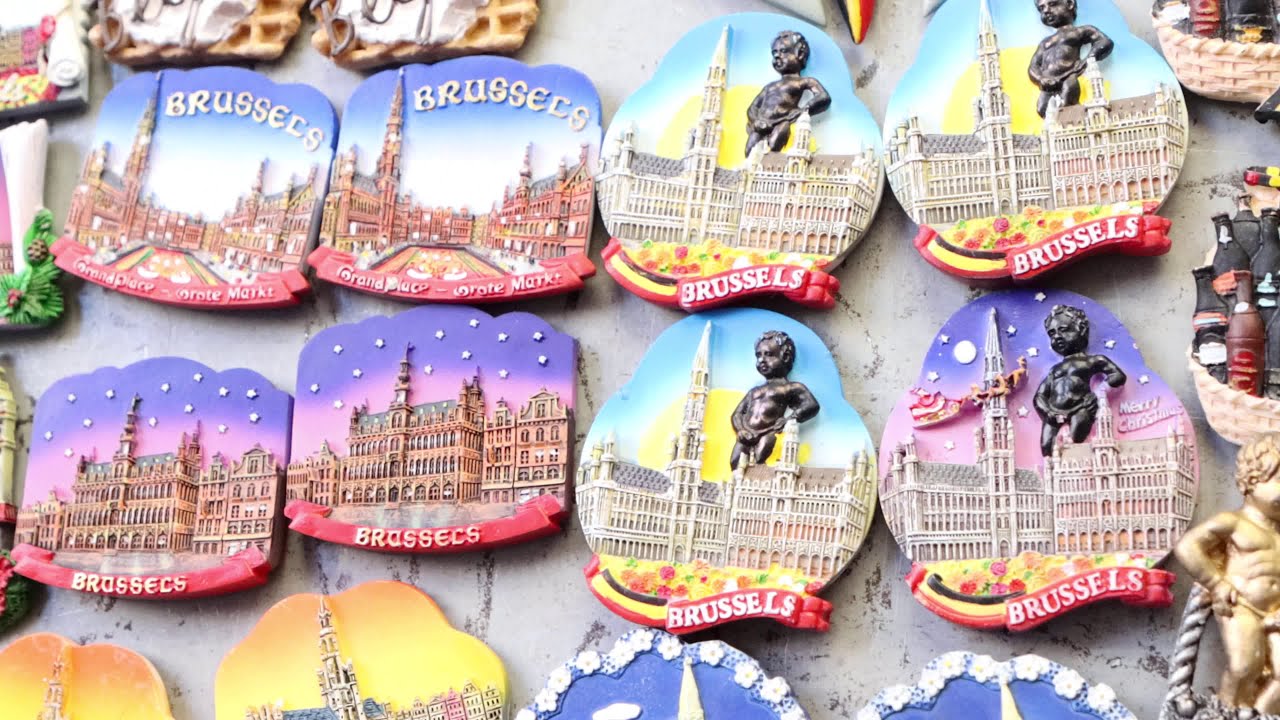 Souviners in Brussels, BELGIUM