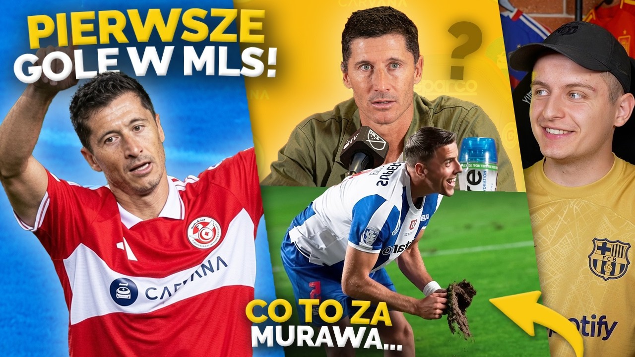 Dublet Lewandowskiego w MLS, a po meczu się TŁUMACZYŁ! Jan Bednarek kontuzjowany przez MURAWĘ...