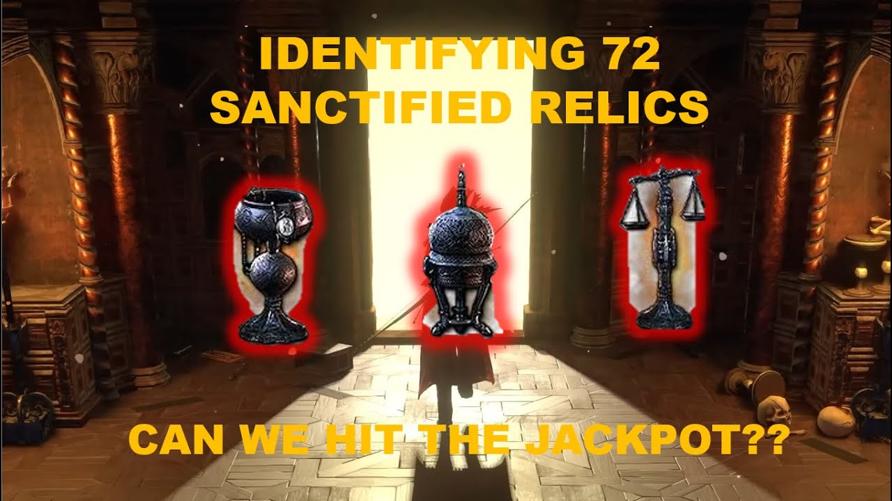 [PoE 3.20] Identifying 72 SANCTIFIED RELICS
