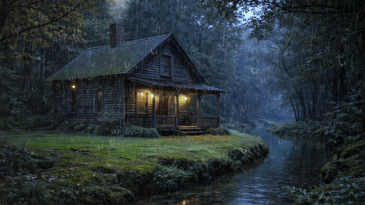Close Your Eyes and Unwind | Heavy Rain Forest Sounds for Relax, Rest and Better Sleep All Night