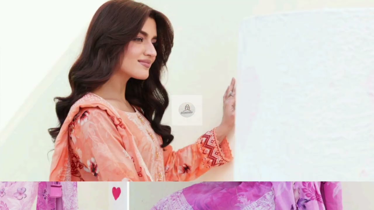 Digital printed embroidered lawn | Digital printed dupatta | Summer collection | Abdul Hadi Hassan