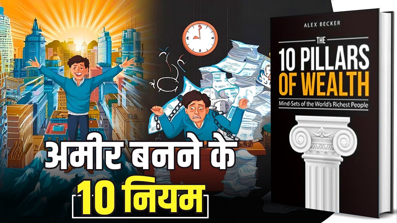 The 10 Pillars of Wealth by Alex Becker Audiobook | Book Summary by Brain Book
