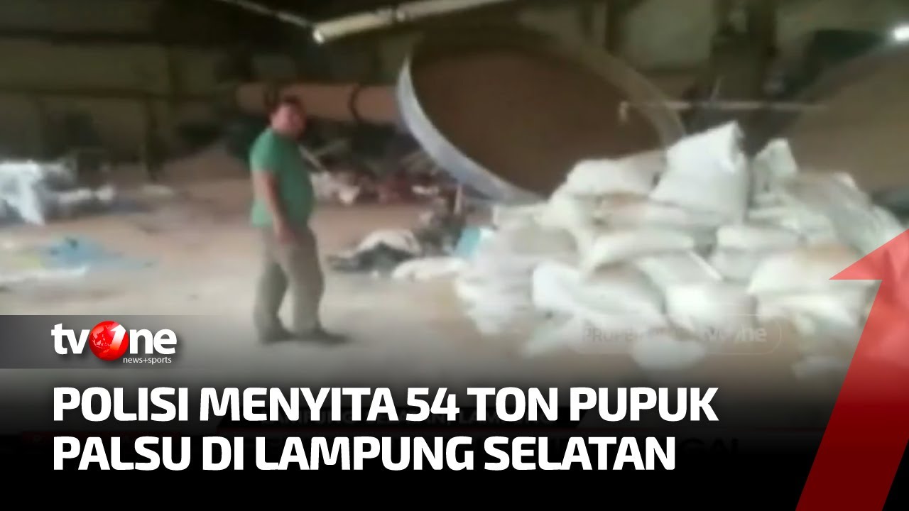 Gerebek Pabrik Pupuk Ilegal, Polisi Sita 54 Ton Pupuk Palsu | Ragam Perkara tvOne