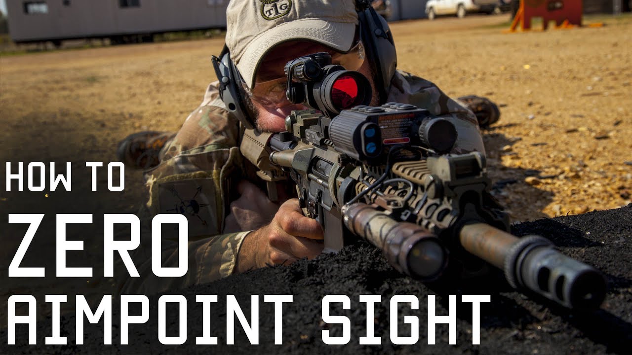 Как пристрелять прицел Aimpoint | Приёмы стрельбы | Tactical Rifleman