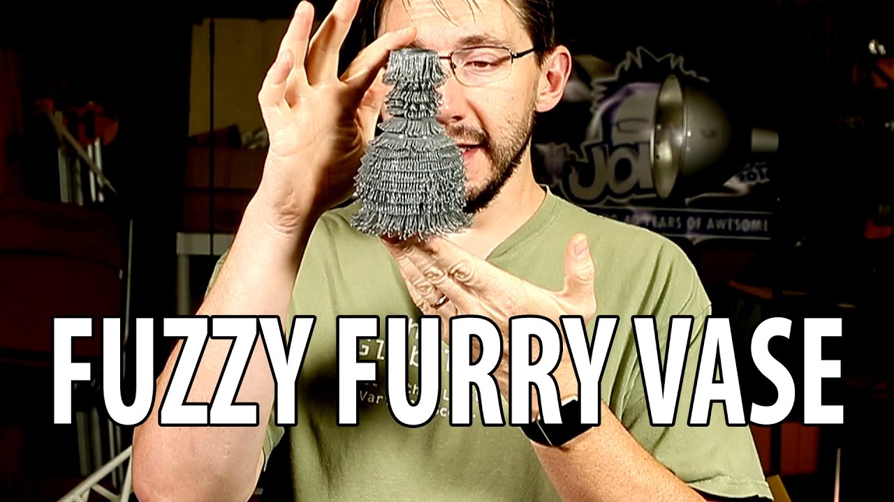 3D Printing: Fuzzy Furry Vase by Daniel Noree
