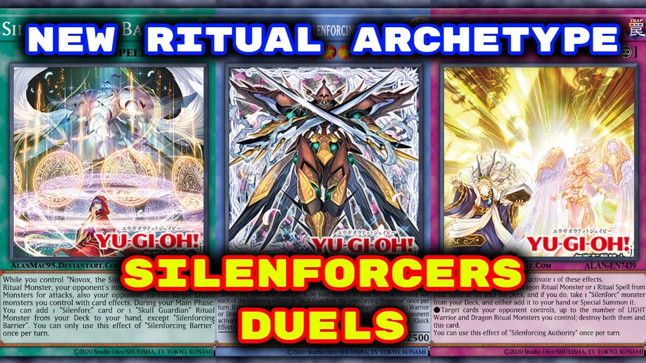 906 - Yugioh - Silenforcers Duels (New Archetype) (Skull Guardian Support) (Deck Download in Desc.)