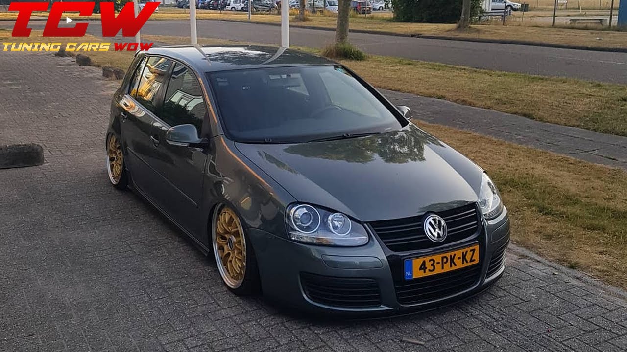 VW Golf MK5 GTI Airlift on Rotiform LSR Rims Tuning Story by Edens