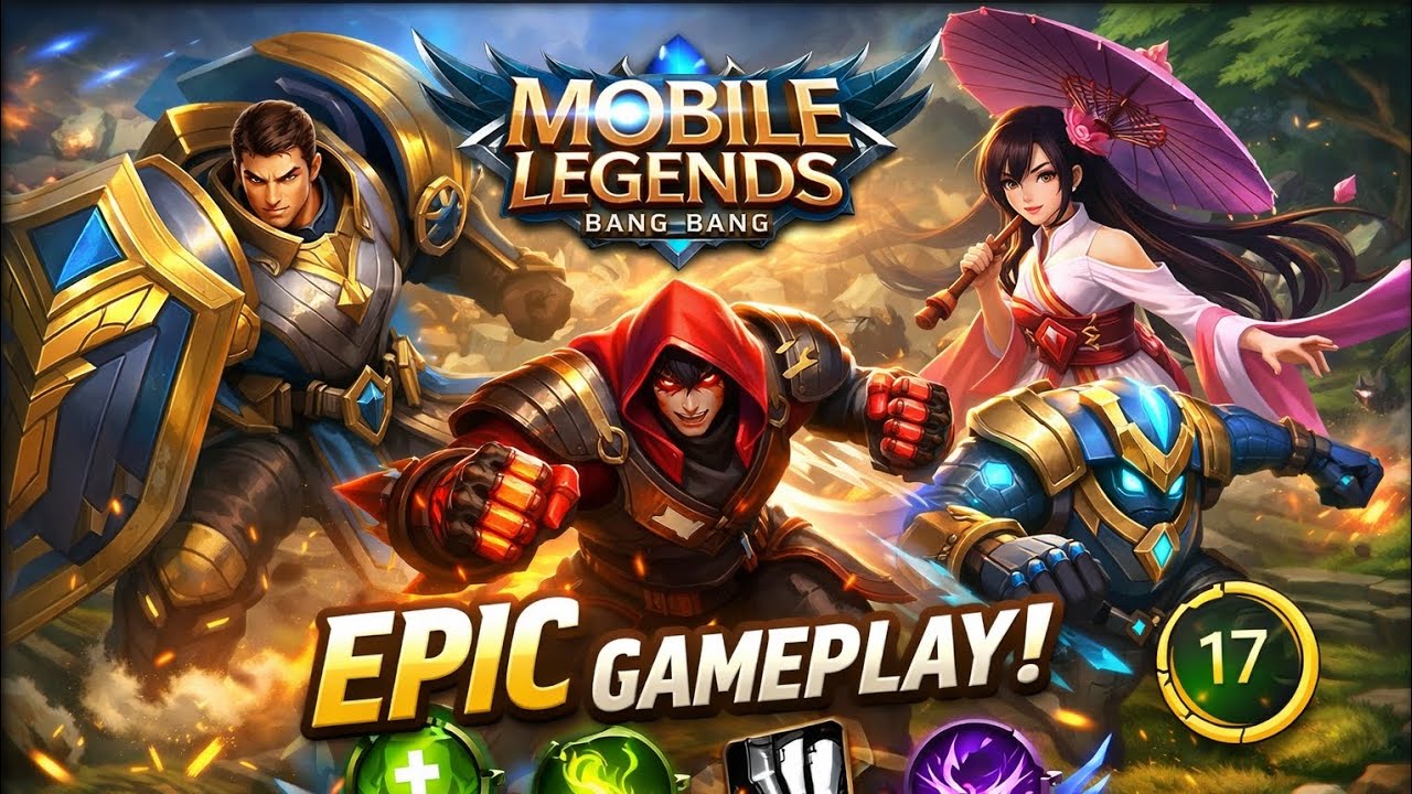 Epic Mobile Legends Gameplay 😱 | Crazy Team Fight & OP Skills!