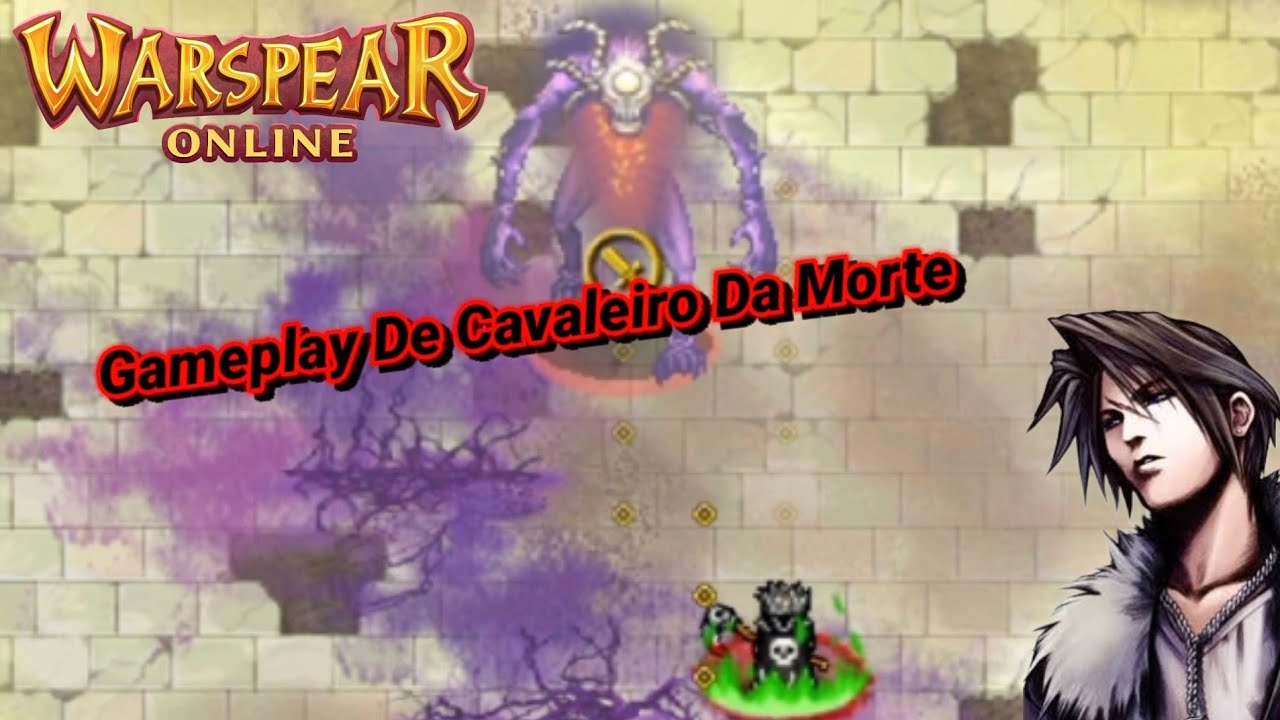 Gameplay De Cavaleiro Da Morte☠🔥(Warspear Online)