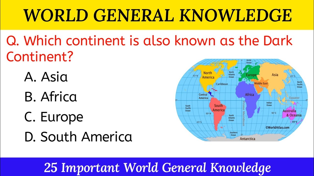 25 Important World General Knowledge|| World General Knowledge|| World GK 