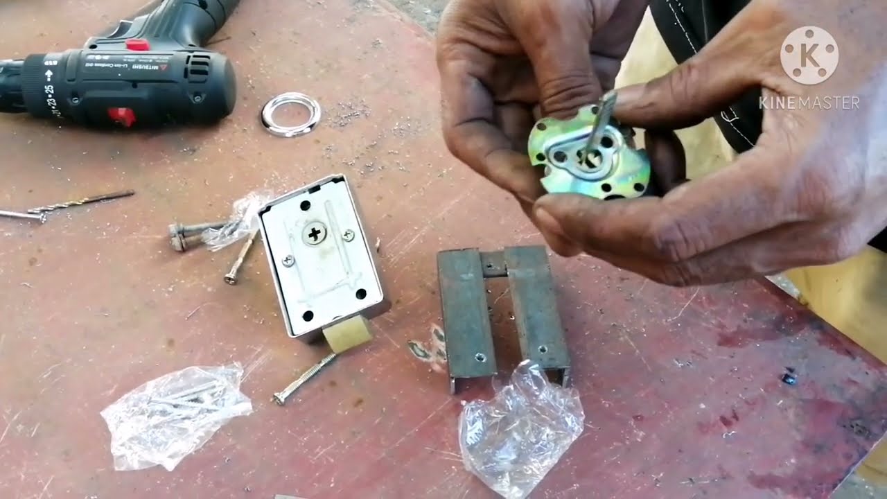 INSTALLING RIM NIGHT LATCH