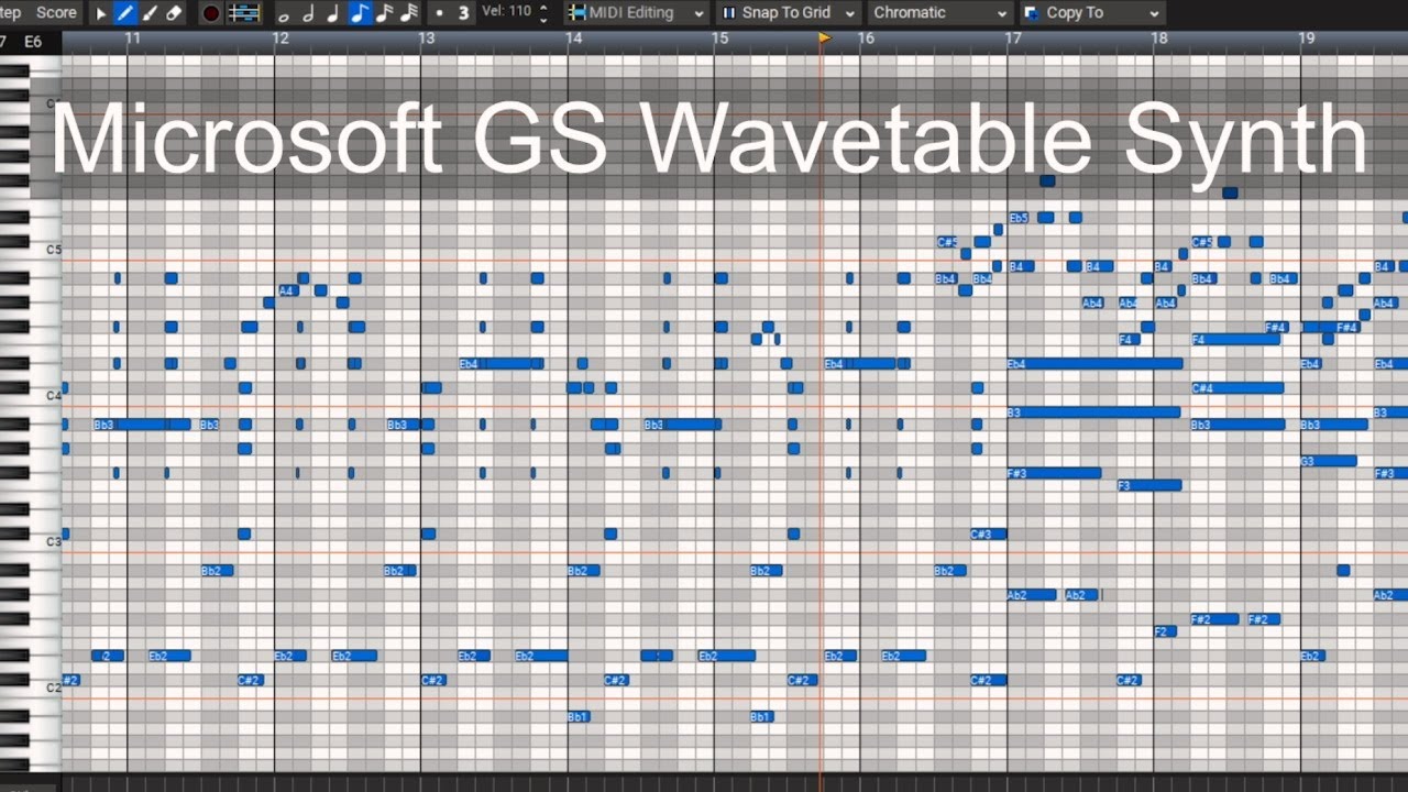 Take Five MIDI, played with 8 different SoundFonts
