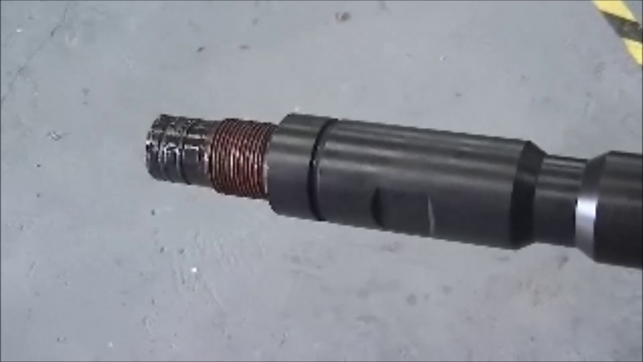 Preparation of a Schlumberger coil tubing logging plug