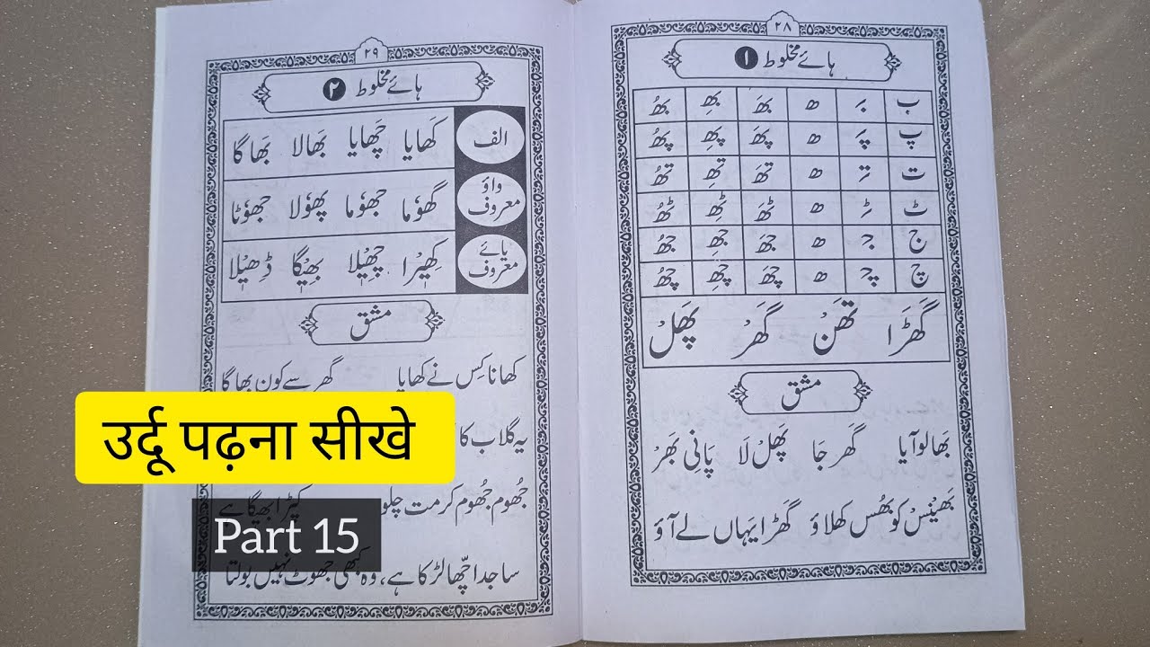 Huruf me hai mila kar kaise padhe,how to learn urdu,उर्दू पढ़ना सीखे,urdu class