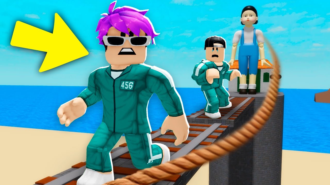 PARTICIPÉ EN EL SQUID GAMES 3 en BROOKHAVEN