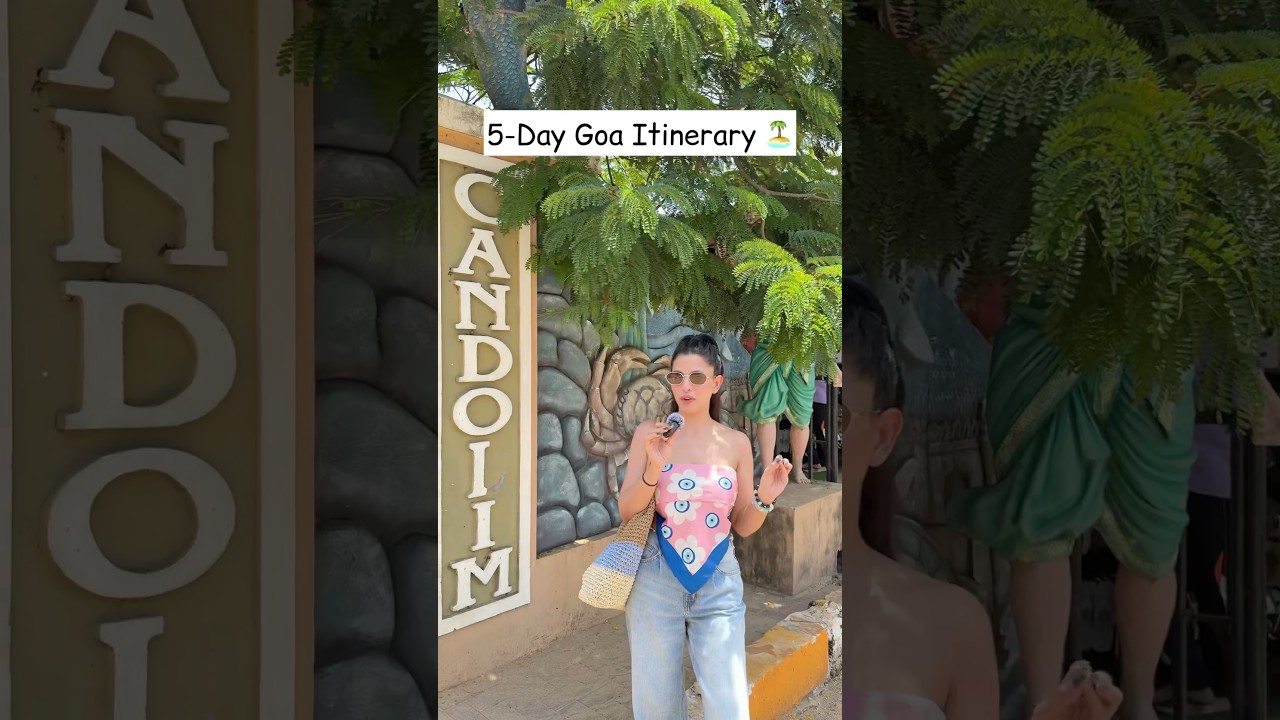 5-дневный маршрут по Гоа #goa #southgoa #northgoa #itinerary