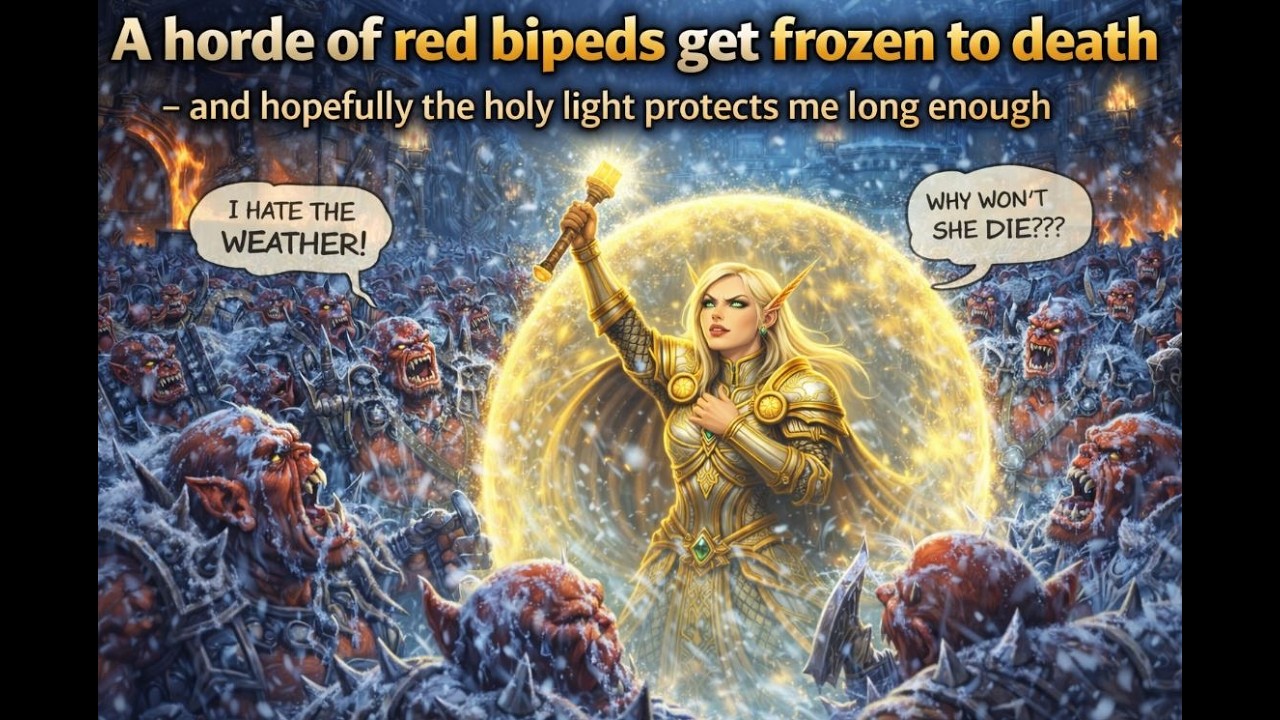 [NM] Shattered Halls (ProtPaladin) - short story of red bipeds purge
