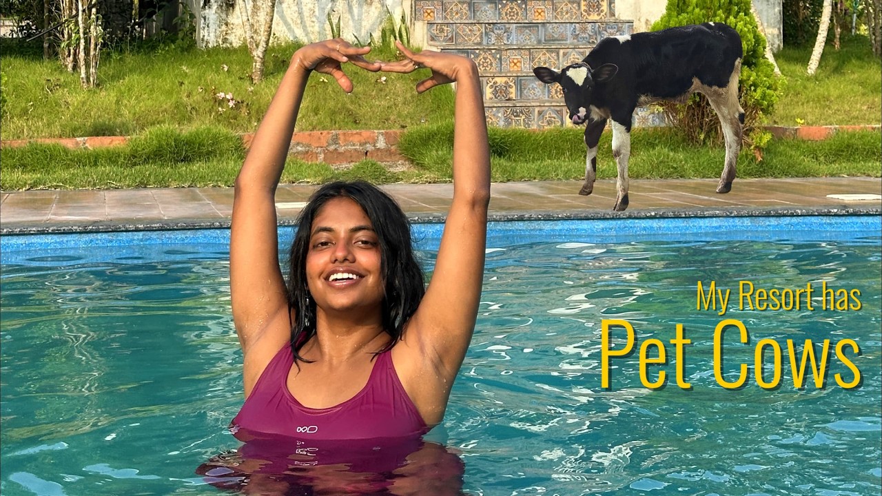 I Dreamed about this Resort | Kanasu The Resort Udupi | Goshala 🐄 Serene Lawns | Charpai Restaurant