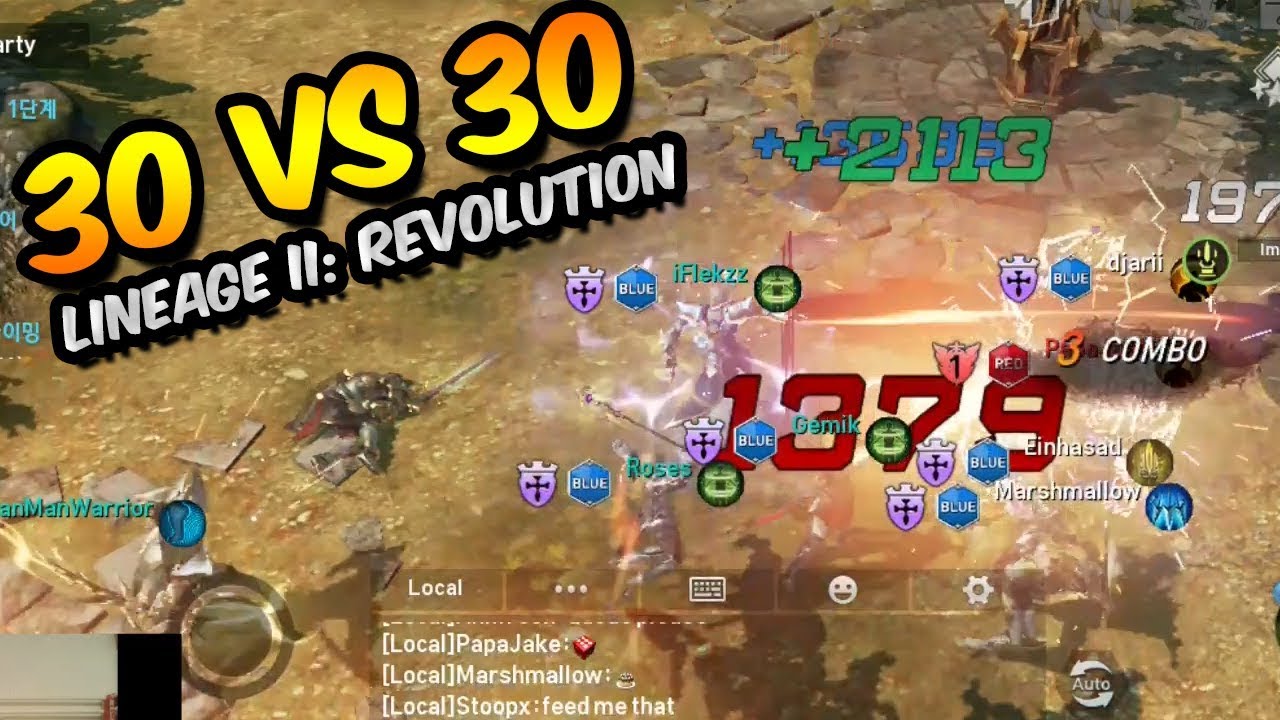 30 vs 30 OPEN SIEGE BATTLE IS CRAZY! | Lineage 2: Revolution (Gameplay, Review)
