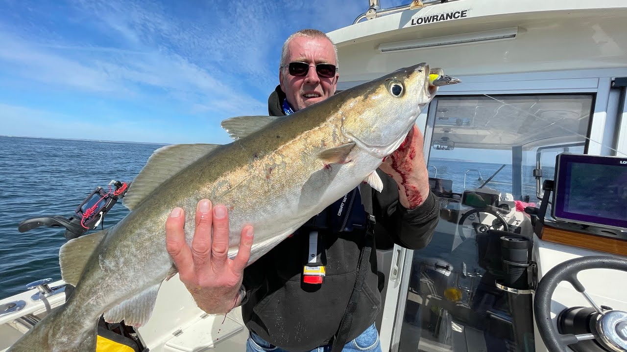 Huge Big Pollock on a UK Reef - Can You catch it?
