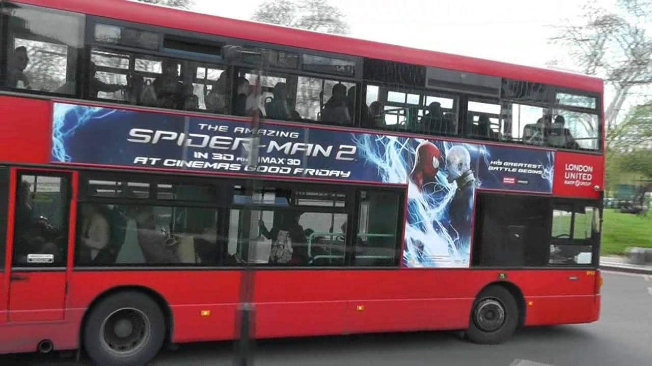 London Buses around Marble Arch 8th April 2014