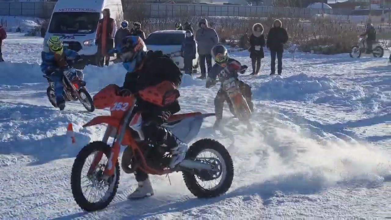 No pain, no gain! Перовое место в мотогонке Ice Race Weekend 2023 #ktm #readytorace #motocross